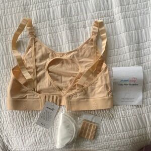 NEW MomCozy Nude Maternity/ Nursing and Pumping Bra / Bralette